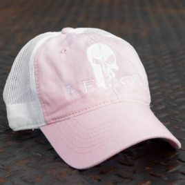 GTI Legion Hat pink front with white mesh back