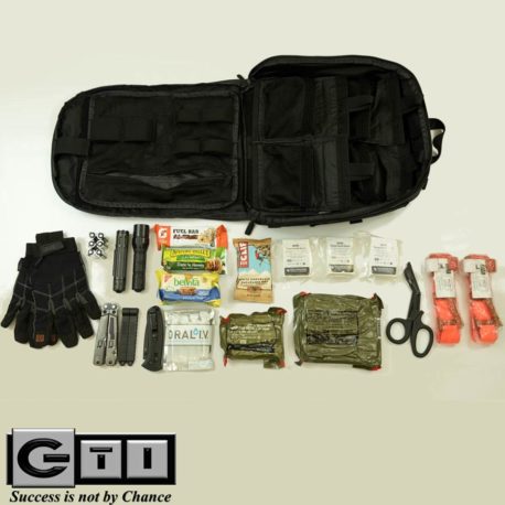 CARR Pack GEN 3 Utility Bag Large Black With Contents Displayed
