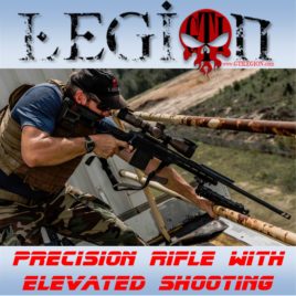 Precision Rifle With Elevated Shooting