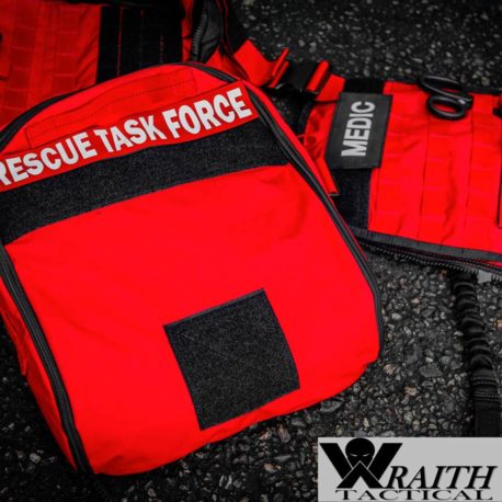 Wraith Tactical CARR Pack Gen 2+ Red With Large Utility Bag