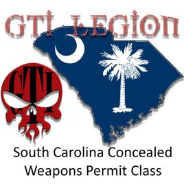 South Carolina Concealed Weapon Permit (CWP) Class